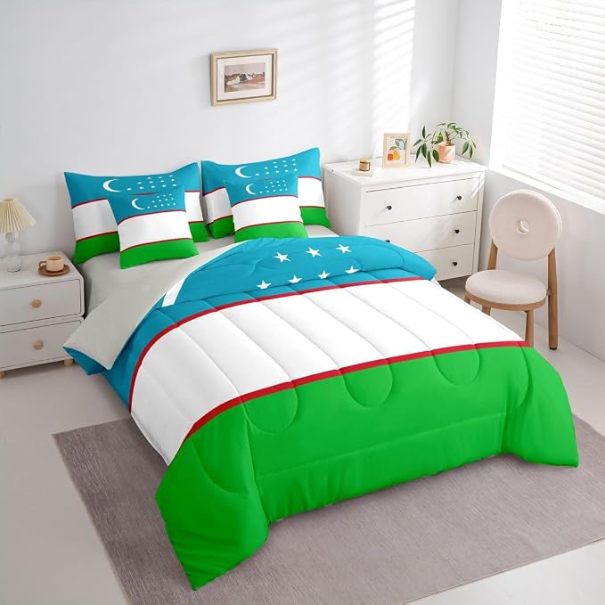 Blue White Green