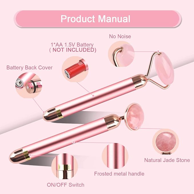 A: Upgrade Vibrating Rollers(pink)