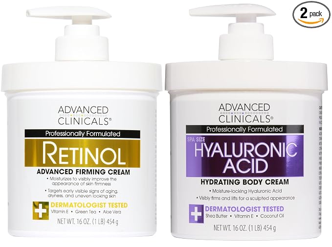 Hyaluronic Acid + Retinol Cream Set