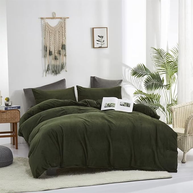 1-army Green Velvet