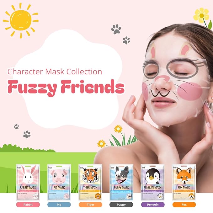 Fuzzy Friends 12 Pack