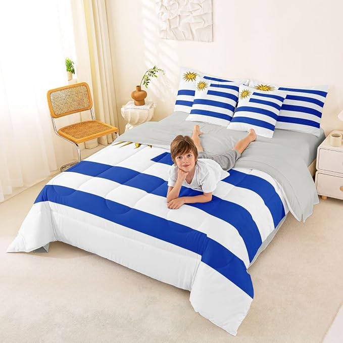 Blue White