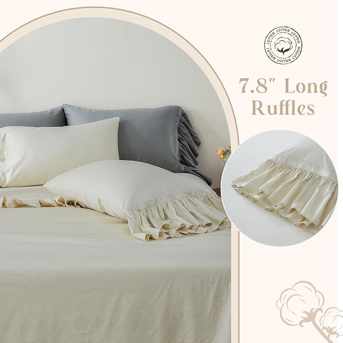 Beige Ruffles