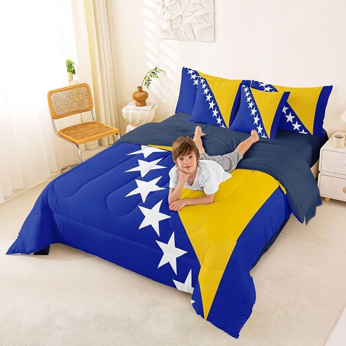 Blue and Yellow