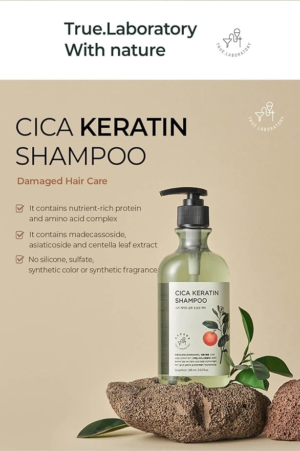 Grapefruit Scent Keratin Shampoo