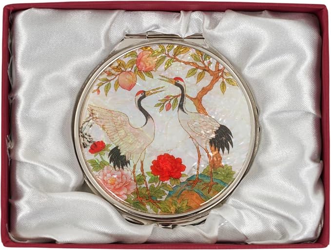 Peach Pine Cranes