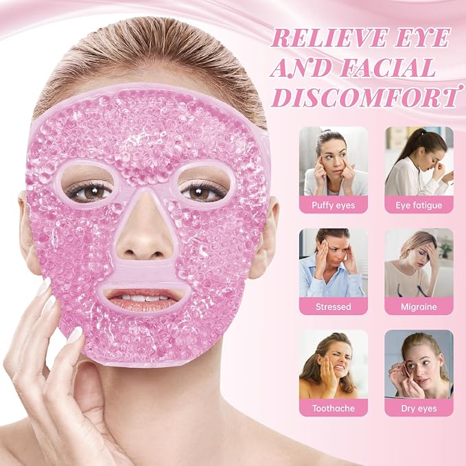 Pink(face Mask+jade Roller)