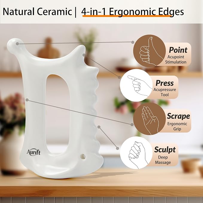 Ceramic Gua Sha