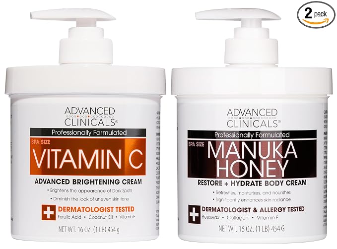 Manuka Honey + Vitamin C Cream Set