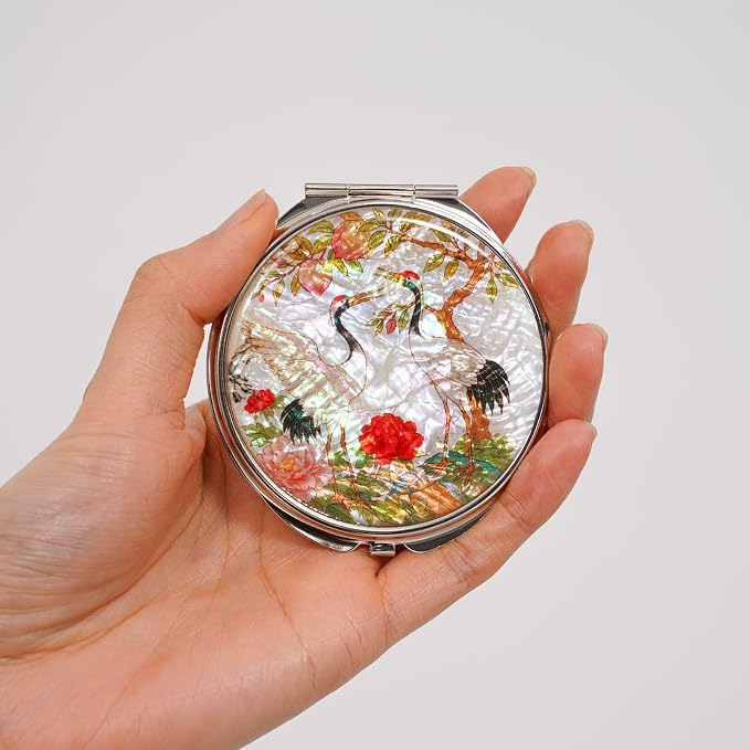 Peach Pine Cranes