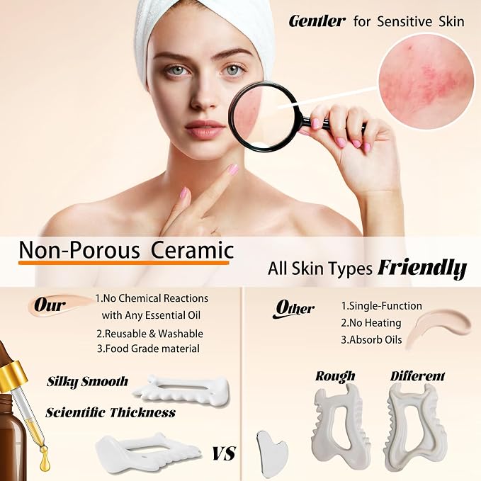 Ceramic Gua Sha
