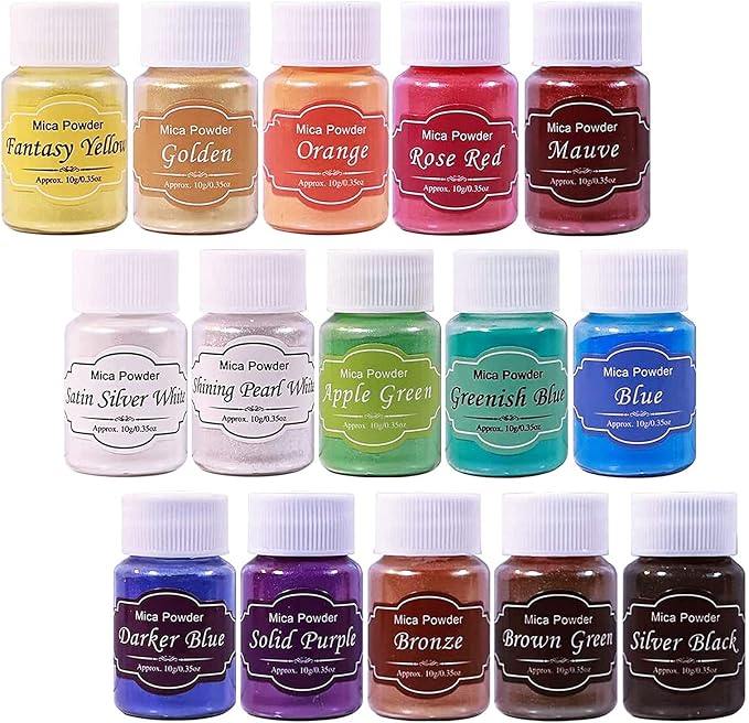 15 Colors with label