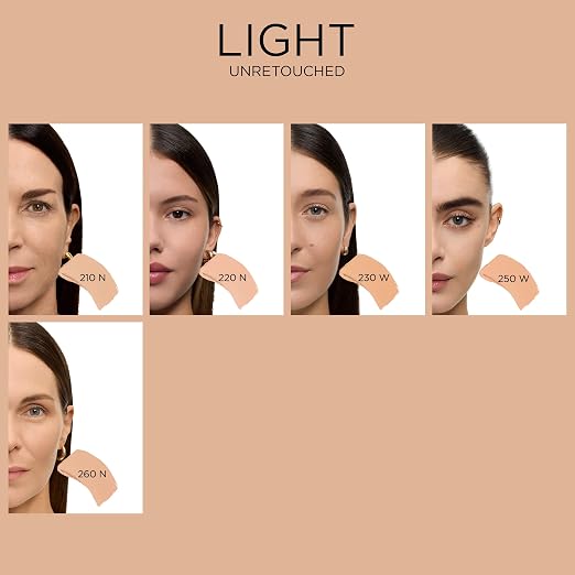230 Buff W: light skin with warm/yellow undertone