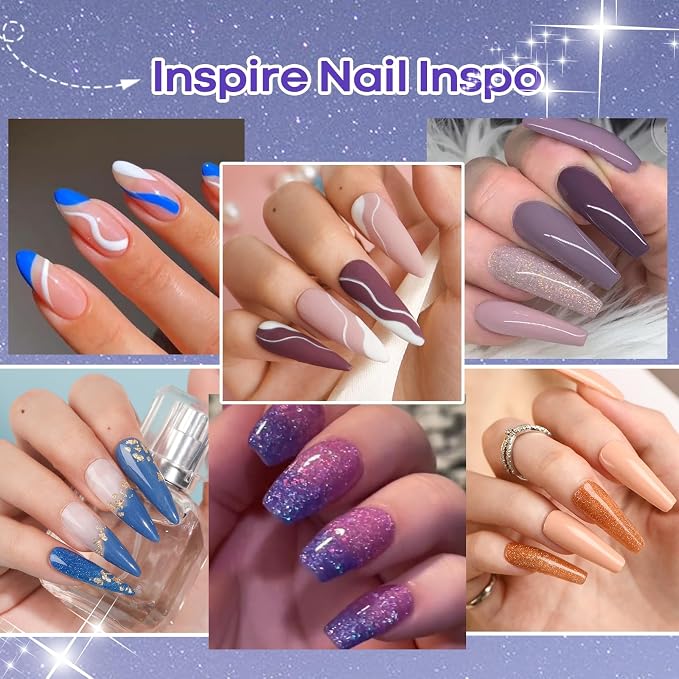 Purple Brown Green Blue