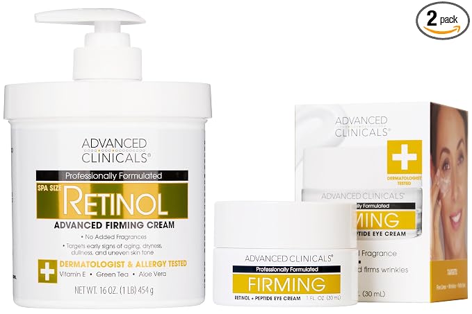 Retinol Eye Cream + Body Cream Set