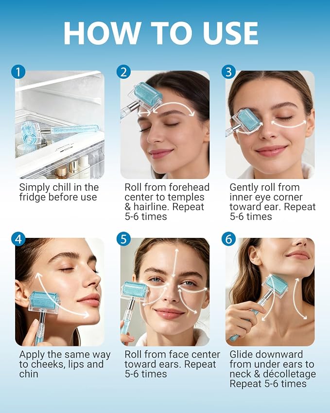 Light Blue With Glitter