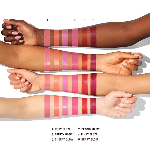 Rosy Glow - warm rosy pink