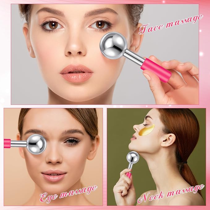 Silver (Pink Handle)