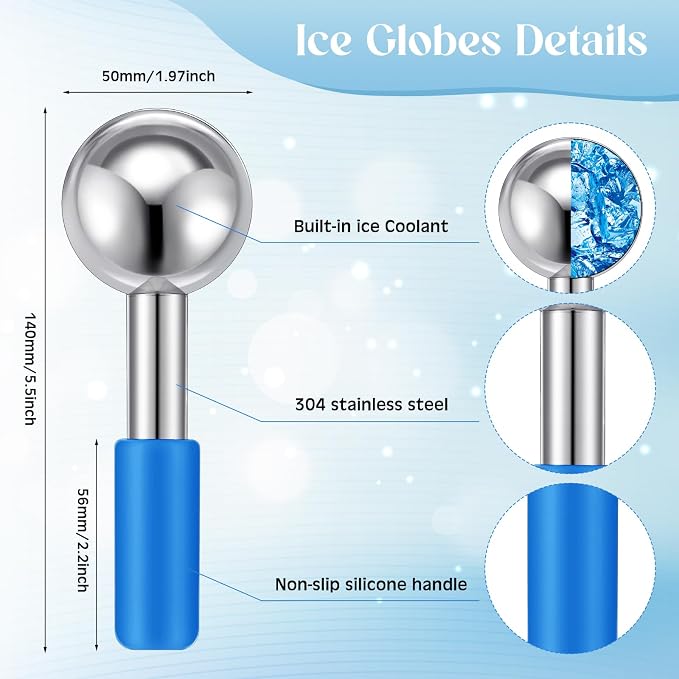 Silver (Blue Handle)
