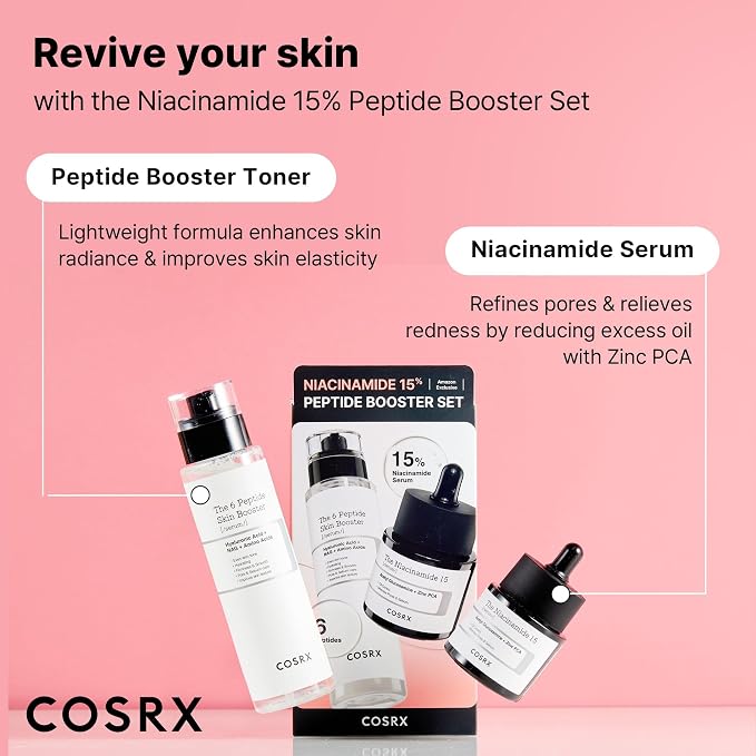 Niacinamide 15% Peptide Set