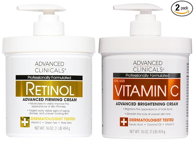 Retinol + Vitamin C Cream Bundle