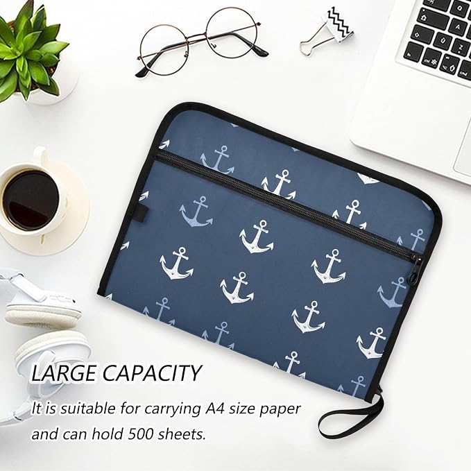 Navy Nautical Anchor Ocean