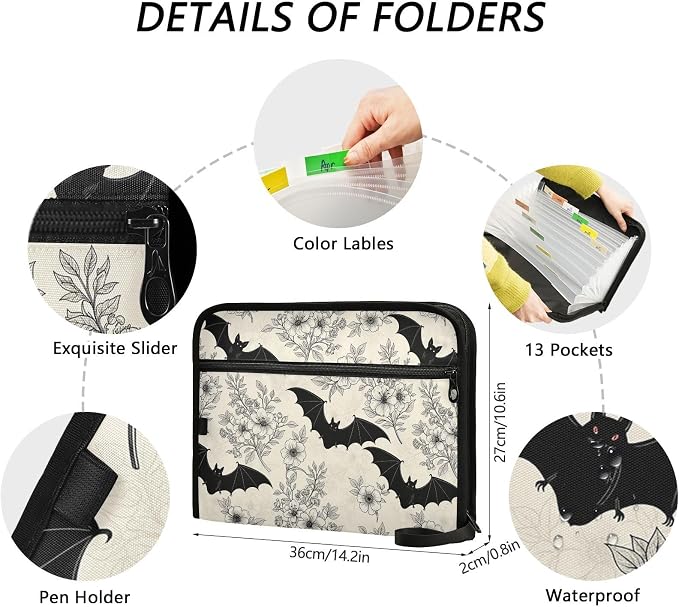 Gothic Goth Bat Floral