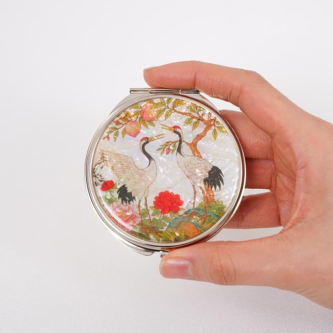 Peach Pine Cranes