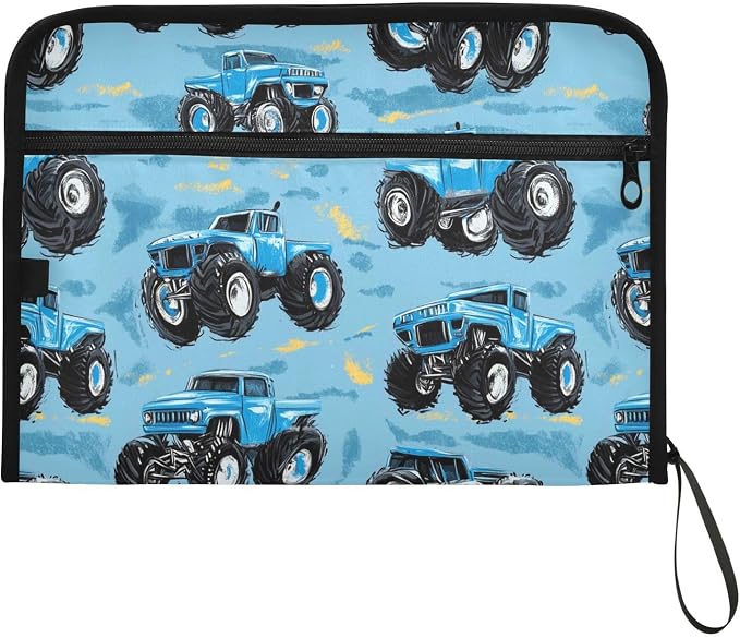 Blue Monster Truck