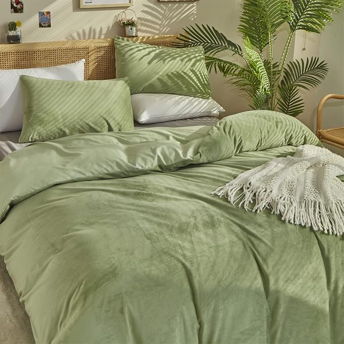 1-sage Green Velvet