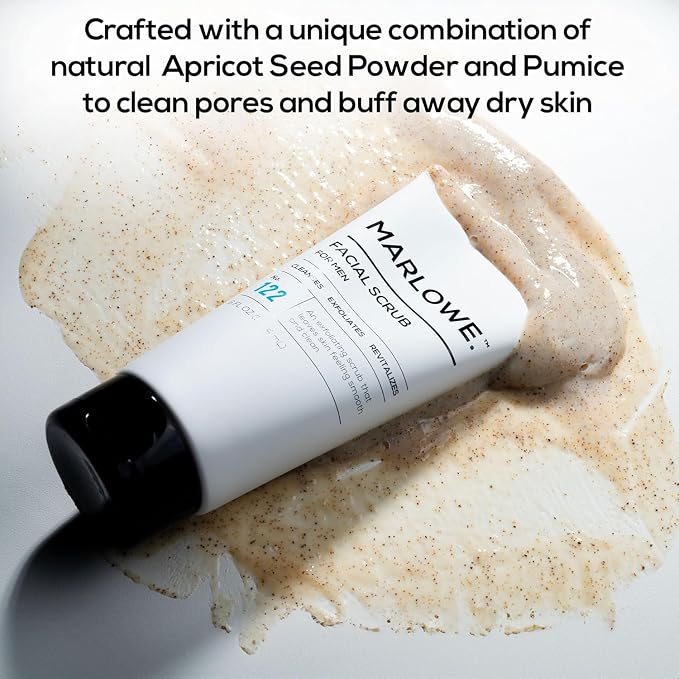 Facial Scrub + Facial Moisturizer