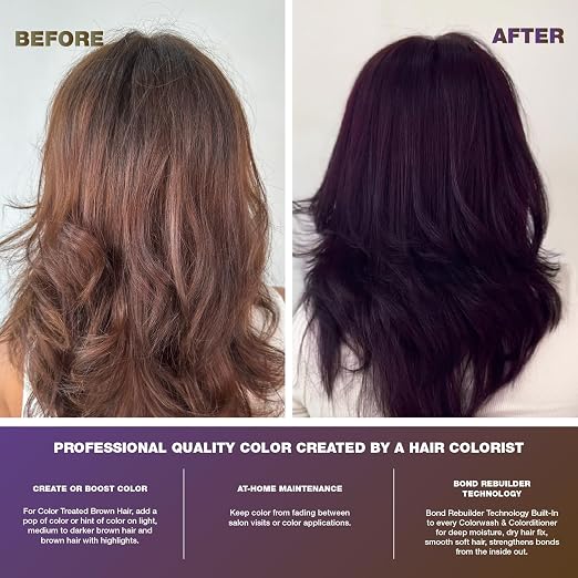 Purple For Brunettes