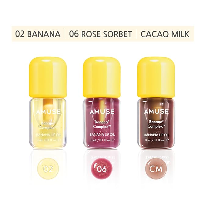 Various Mini Trio (Banana, Cacao Milk, Rose Sorbet)