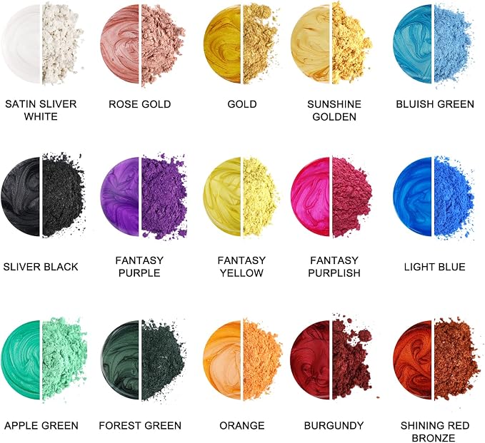 15 Colors rainbow series