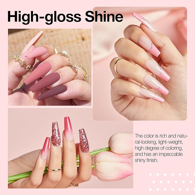 Auburn Cerise Nude Pink