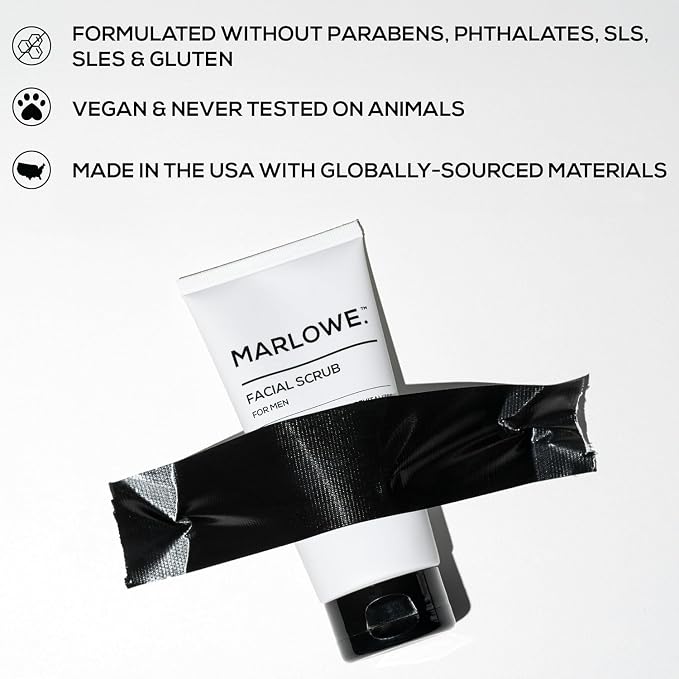 Facial Scrub + Facial Moisturizer