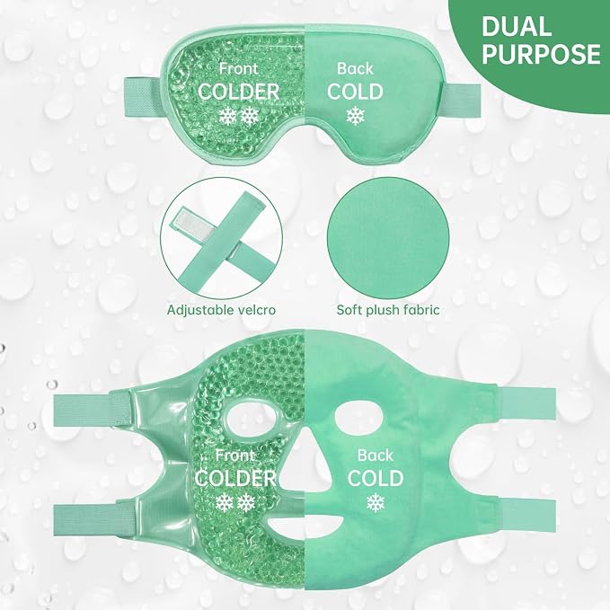 Green(1* Eye Mask+1*face Mask)