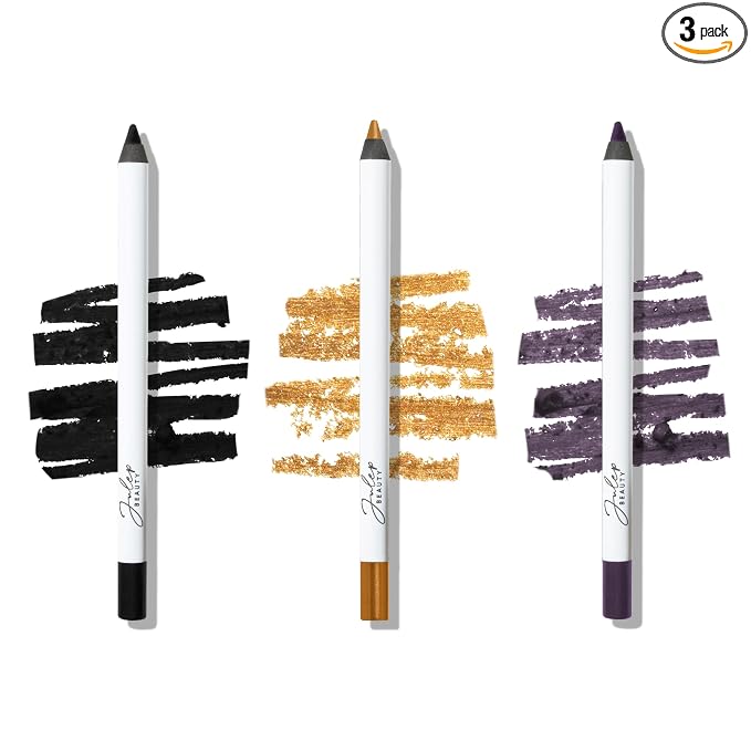 41 Blackest Black, Sunset Gold, Smoky Plum