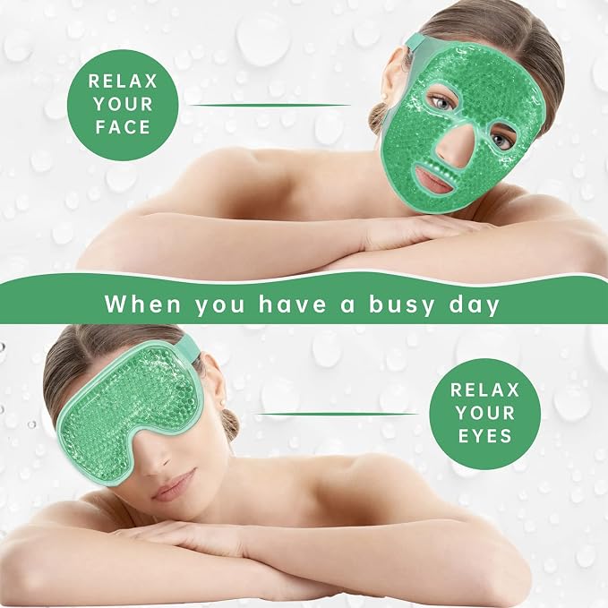 Green(1* Eye Mask+1*face Mask)
