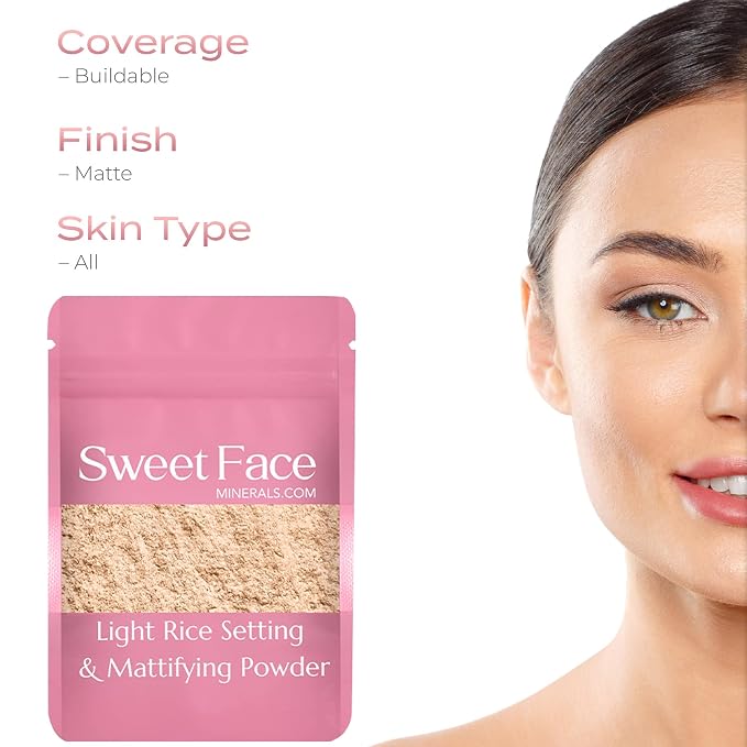 Light Shade Rice Setting Powder