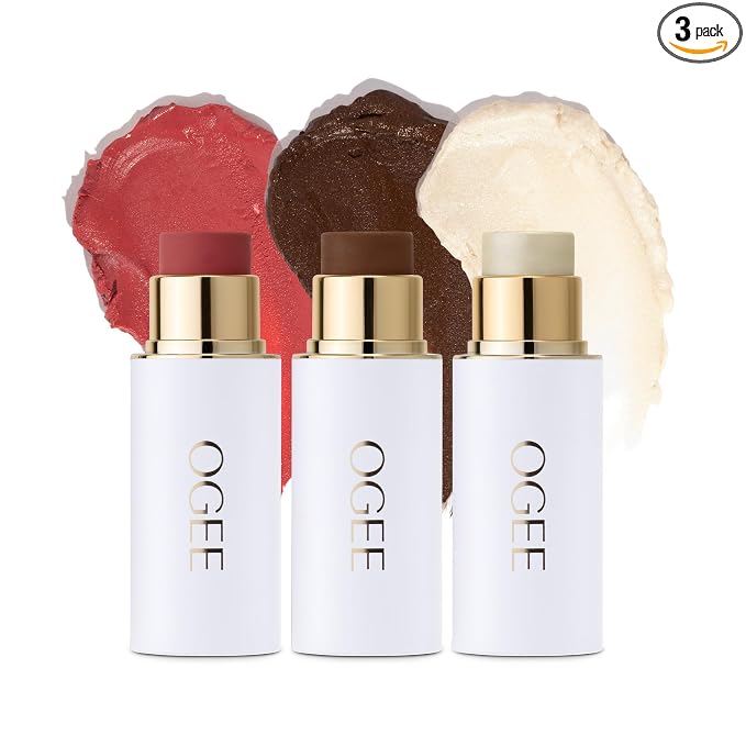 TRIO - CRYSTAL CONTOUR COLLECTION - COPPER, ROSE QUARTZ, OPAL