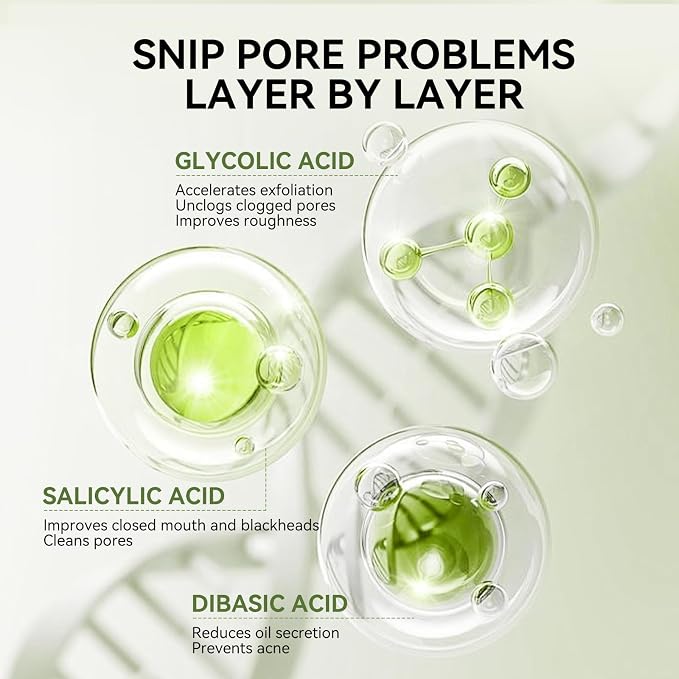 Bamboo Charcoal Pore Strips+Pore Serum