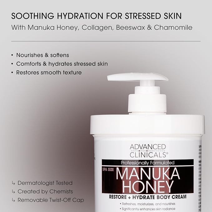 1 - Manuka Honey Restore + Hydrate Cream