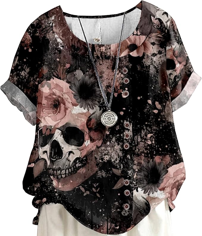 Skull Rose