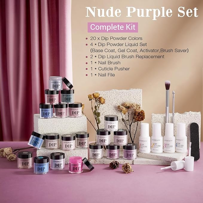 Nude Purple Brown