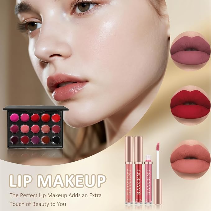 Blue Medium Makeup Gift