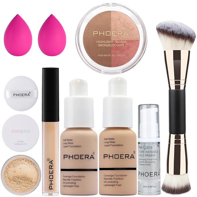 102+104+ #002 Contour /Nude+Buff Beige+#002