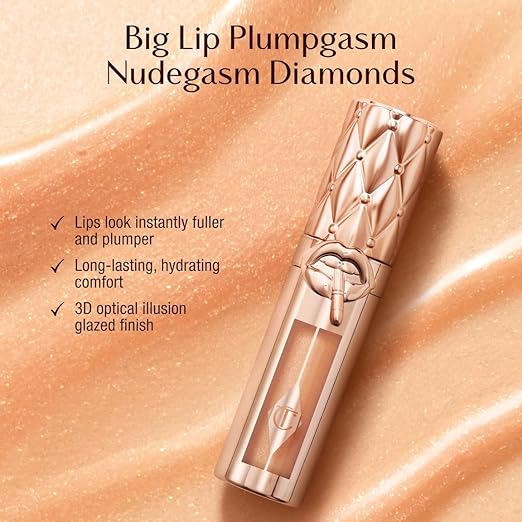Nudegasm Diamonds - sheer, champagne nude