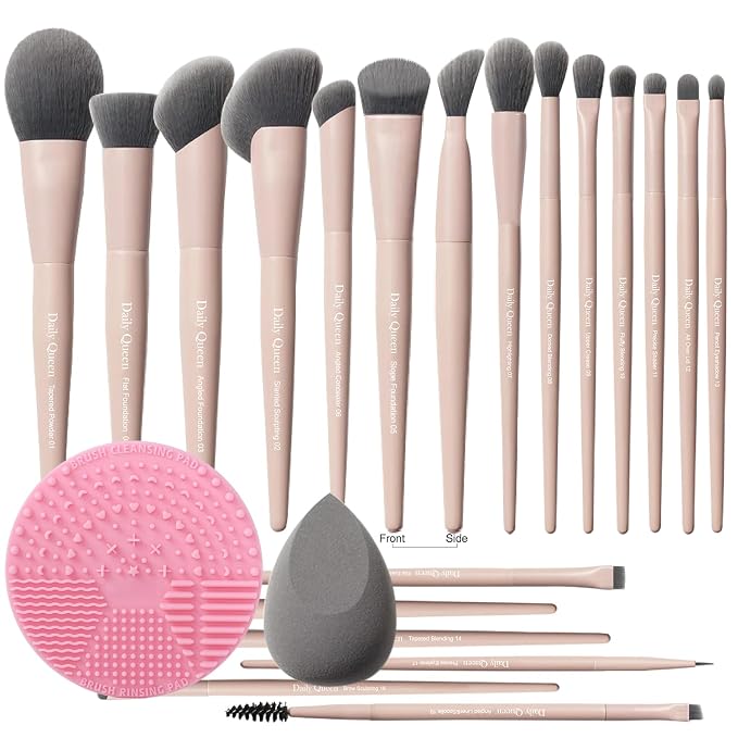 20pcs brush set with cleaner