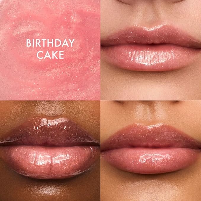 Strawberry Soft Serve + Birthday Cake